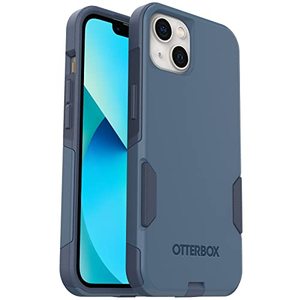 lot 25780 image: OtterBox iPhone 13 (ONLY) Commuter Series Case - ROCK SKIP WAY, slim & tough, pocket-friendly, with port protection