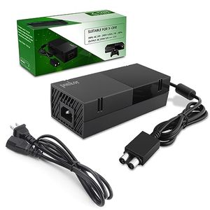 lot 25782 image: Ponkor Power Supply for Xbox One, AC Cord Replacement Power Brick Adapter 100-240V Voltage Compatible with Xbox One