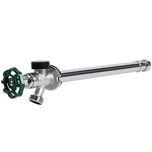 lot 25832 image: STYDDI Frost Free Outdoor Faucet, 12-Inch Freeze Proof Outdoor Water Spigot, Anti Siphon sillcock, Outdoor Garden Faucet Spigot with Backflow Preventer, with 12 Push-to-Fit Connector