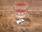 Vintage Hamms Beer Glass Goblet