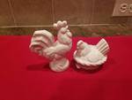 METLOX- Salt and Pepper-  Nesting Hen and Rooster- Set