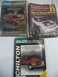 Lot of 3 Chilton and Haynes Chevy/GM manuals