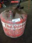 Old Metal Gas Can  5 Gallon