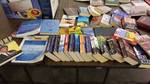 HUGE Table Full of Books 100 or More- Cook Fiction and Others