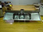 Eagle (3) Compartment Stainless Commercial Sink