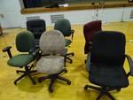 Lot Of (6) Rolling Office Chairs