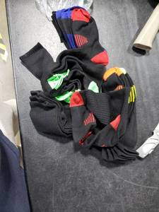 lot 2615 image: JAMEGIO Boys Crew Socks Stretch Cushioned Athletic Cotton Socks for Big Little kids,Socks for Boys Age 2-8(6-8 Years)