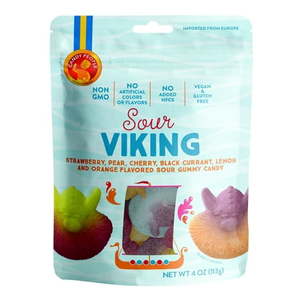 lot 2677 image: Candy People Sour Viking 4.0 Ounce 4pk