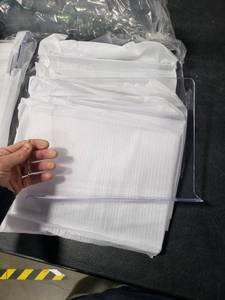 lot 2681 image: Sorbus 6 Acrylic Shelf Dividers for Shelves, Great Organizer for Clothes, Linens, Purse Separators, Versatile for Closets, Kitchen Cabinets, Bedroom (6-Pack)