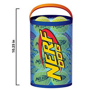 lot 2684 image: Nerf Dog 3 Tennis Balls Dog Toy