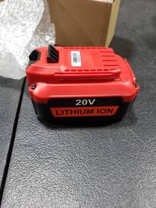 lot 2748 image: Powilling 2Pack Replacement for Craftsman 20V Battery 6.0Ah CMCB206 Fit for Craftsman V20 20V Max Battery CMCB204 CMCB202 CMCB209 Compatible with Craftsman Battery 20V and Charger