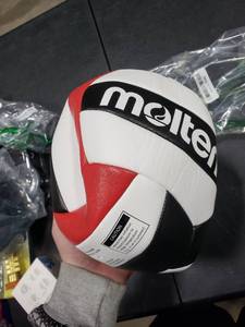 lot 2766 image: Molten Camp Volleyball (BlackRedWhite, Official)