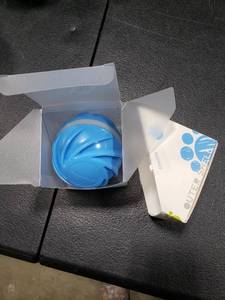 lot 2768 image: Cheerble Replaceable Shell Intelligent Interactive Dog Toy Ball with LED Lights, Wicked Ball, 3 Interactive Modes, Active Rolling Ball, Self Moving