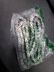 lot 2791 image: RK Racing Chain 520-SO-68 (520 Series) Steel 68 Link Traditional Street and Off-Road O-Ring Chain with Connecting Link