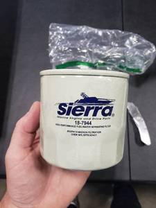 lot 2828 image: Quicksilver 866340Q03 Oil Filter - MerCruiser Stern Drive and Inboard Engines