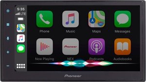 lot 2831 image: Pioneer - 6.8 Wireless Android Auto�� and Apple CarPlay� Bluetooth� Digital Media (DM) Receiver - Black