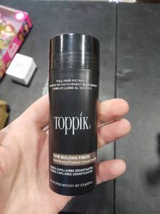 lot 2845 image: Toppik Hair Building Fibers, Medium Brown, 27.5g Fill In Fine or Thinning Hair Instantly Thicker, Fuller Looking Hair 9 Shades for Men & Women