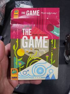 lot 2853 image: Pandasaurus Games The Game Card Game Cooperative Strategy  Interactive  Fun Family Game for Adults and Kids Ages 8 1-5 Players Average Playtime 20 Minutes Made