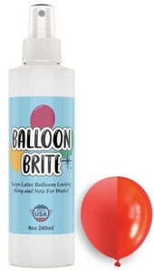 lot 2885 image: 8 oz Balloon High Shine Spray for Latex Balloons - Balloon Spray Shine for an Elegant Hi Gloss Finish in Minutes - Specially Formulated Balloon Glow Spray Made in USA