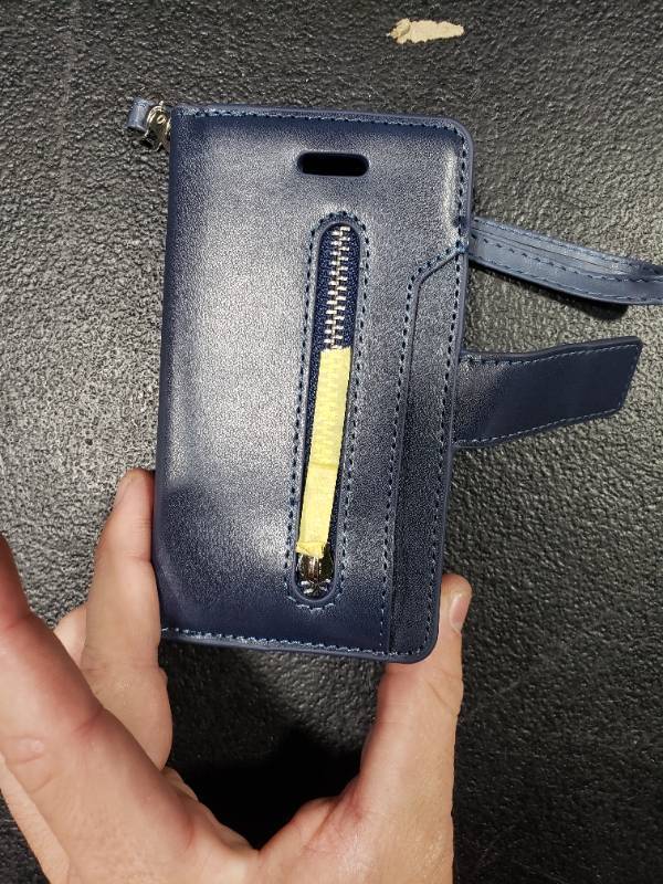 lot 3359 image: Small iphone Case Wallet Blue