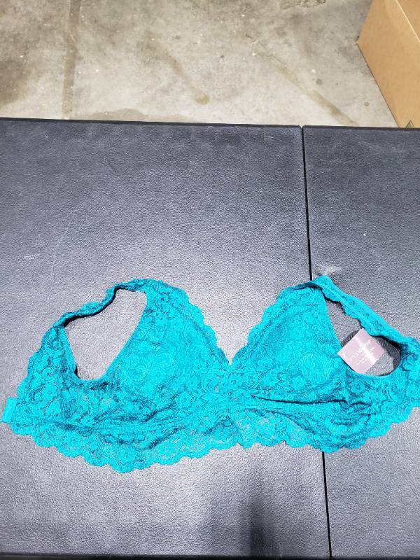 lot 3381 image: Smart & Sexy Sheer Mesh Demi Underwire Bra - XL