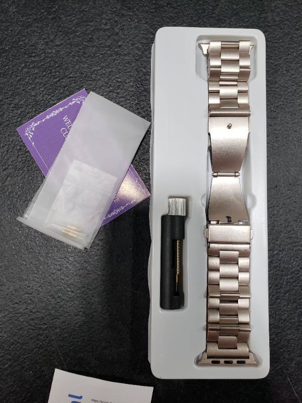 lot 4346 image: Metal Smart Watch Band