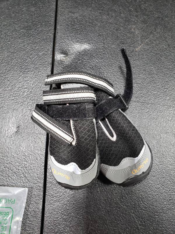 lot 4434 image: Oumy Pet Shoes Pair Size 3 Grey