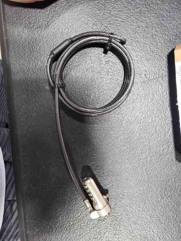 lot 4469 image: T Bar Combination Laptop Lock