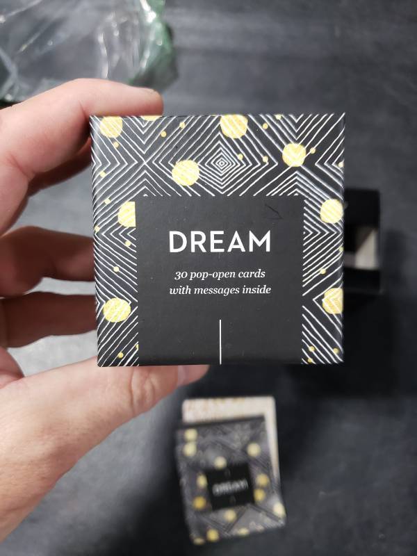 lot 5308 image: Dream Pop Ooen Cards with Messages