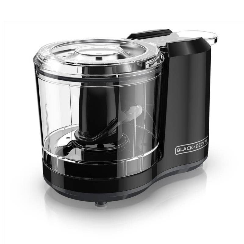 lot 5580 image: BLACKDECKER 1.5-Cup One-Touch Electric Food Chopper Black HC150B