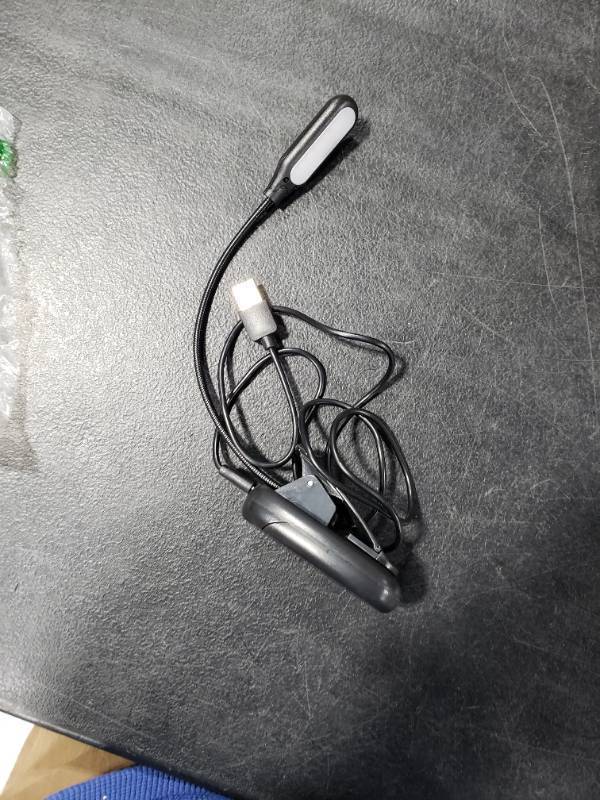 lot 6223 image: USB Clamp Desk Light