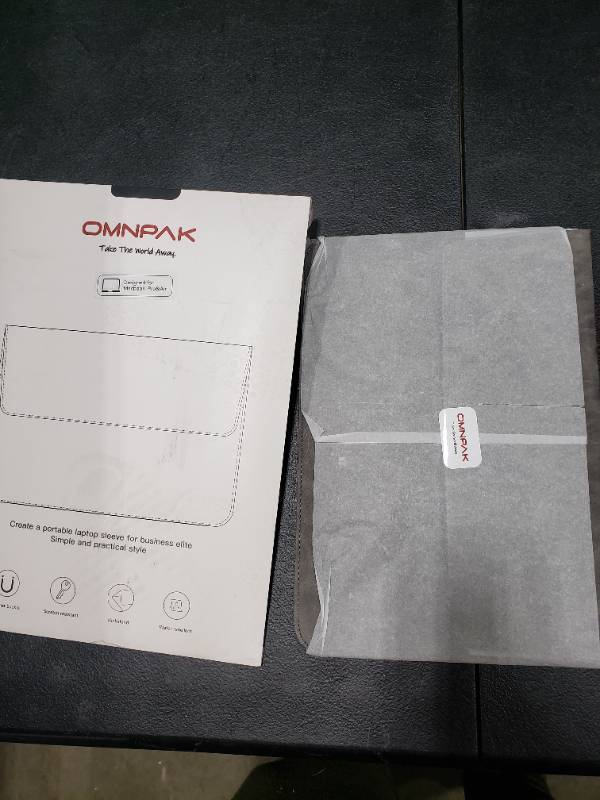 lot 6418 image: Omnpak 13.6 inch MacBook Sleeve with Stand,13 inch MacBook Pro Case Compatible with MacBook AirMacBook Pro 13 M1M2,Dell Xps 13, Samsung Tab S8, Ipad Pro 12.9