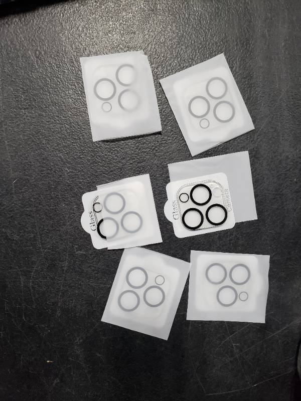 lot 7923 image: iPhone 14 Pro Max Camera Protectors 6pk