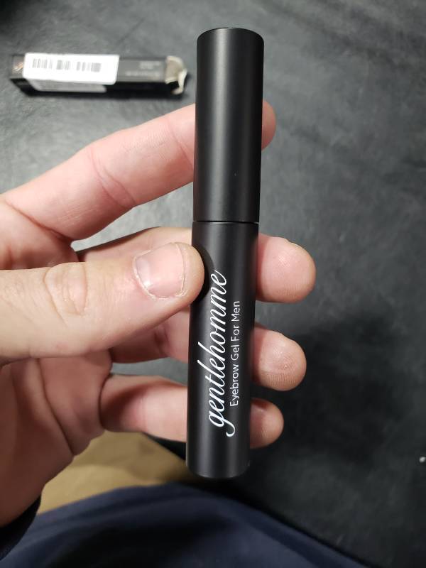 lot 1465 image: Gentlehomme Mens Eyebrow Gel - Clear Brow Setting Gel for Men, Hold and Setting Gel with Spiral Brush to Keep Eyebrows and Beard In Place, Eyebrow Serum Enhancer Gel, Durable and Long Lasting