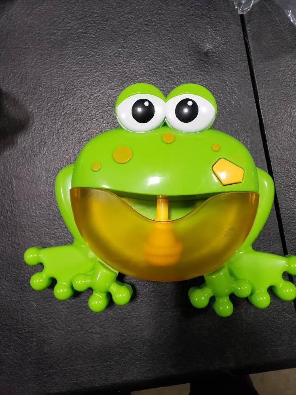 lot 1623 image: Suction Cup Wall Frog Toy