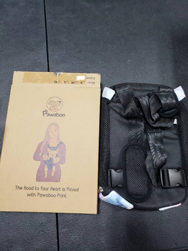 lot 1647 image: Pawaboo Pet Front Backpack Medium