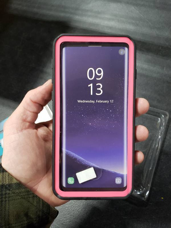 lot 1710 image: PunkCase S10 Waterproof Case StudStar Series Slim Fit IP68 Certified Shockproof Dirtproof Snowproof Armor Cover Compatible WSamsung Galaxy S10 Pink
