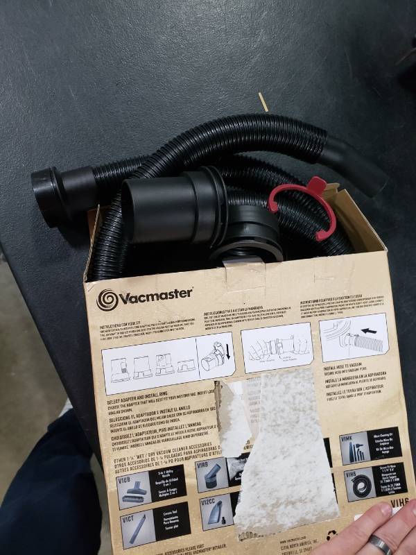 lot 2184 image: Vacmaster 6 ft. Vacuum Accessory Hose, V1H6