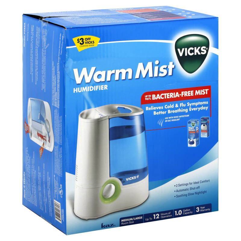 lot 4272 image: HUMIDIFIER, WARMMIST, VICKS, VELVET PACKAGING