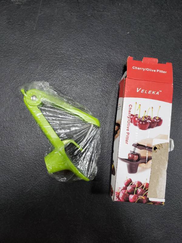 lot 4321 image: Cherry Pitter,Cherry Seed Remover Olives Pitter Tool, Cherries Corer Pitter Tool with Space-Saving Lock Design,Multi-Function Fruit Pit Remover for Making Cherry Jam (Stainless SteelHeavy-Duty)