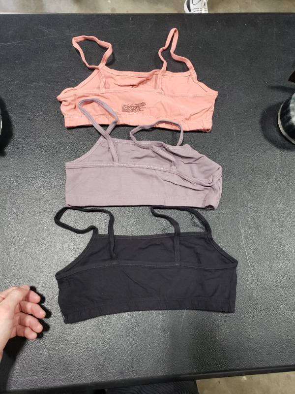 lot 4474 image: Hanes Sports Bras Small 3 Pack