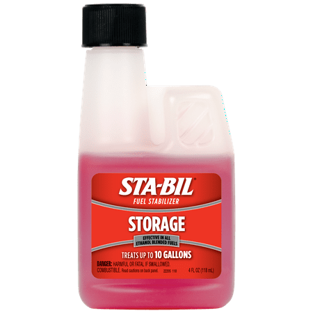 lot 4482 image: Sta-Bil Storage Fuel Stabilizer - Guaranteed To Keep Fuel Fresh Fuel Up To Two Years 4 fl. oz. (22205)