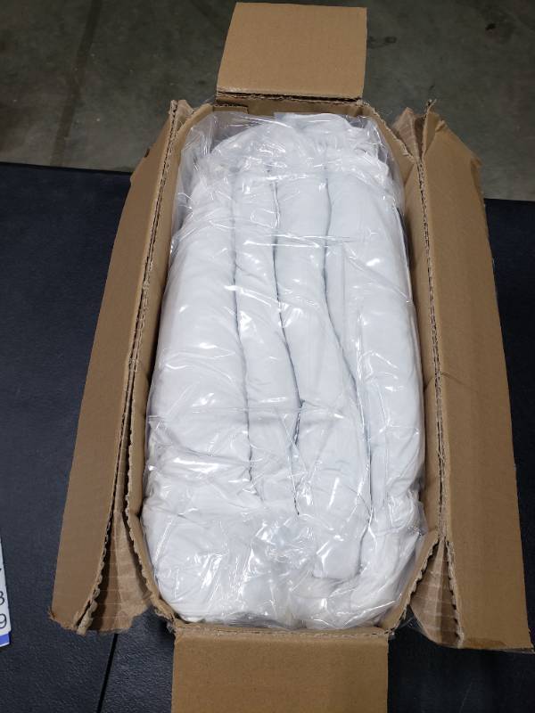 lot 5441 image: JA COMFORTS Goose Feather Down Bed Pillows (2 Packs)- King(20IN�36IN), High Fill Weight, Double-Layer Downproof Fabric Design, Goose Down Filling, 600 Thread Count,100% Cotton Cover, White