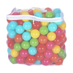 lot 14008 image: BalanceFrom Fitness 2.3 Inch 200 Play Pit Balls w Storage Bag Multicolor