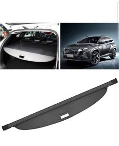 lot 14058 image: DiffCar 2021 2022 2024 2023 for Hyundai Tucson Cargo Cover for Hyundai Tucson Accessories, Security Shade Retractable Trunk Cover Shade for Hyundai Tucson 20212024 Accessories