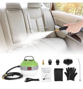 lot 14164 image: BEAMNOVA Steam Cleaner for Car Detailing Portable Handheld Steamer for Home Use Cleaning Furniture High Pressure Multipurpose Steam Machine with 1.4L 0.37Gal Water Tank 2500W for Tiles Upholstery Floor Retail $80