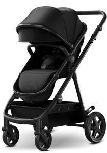 lot 14170 image: Mompush Meteor 2 Baby Stroller 2-in-1 with Bassinet Mode, Compatible with Major Infant Car Seat, Adapter Included - Stable Bassinet Stroller Combo, Full-Size Baby Strollers for Family Outings Retail $190