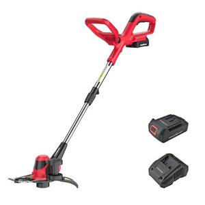 lot 14187 image: PowerSmart 20 Volt Straight Shaft String Trimmer