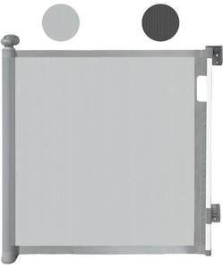 lot 14192 image: 63 Inch Retractable Baby Gates, Sunnycome Baby Gate for Stairs and Doorways, Extra Wide 39.3 Inch Tall Dog Gate, Child Gate for Kids or Pets, Indoor, Outdoor, Hallways(Gray)