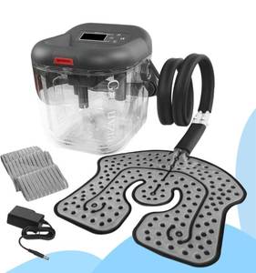 lot 14240 image: Gaeluvzia Cold Therapy Machine Ice Pack for Knee After Surgery Cryotherapy for Shoulder, Knee, Ankle, Back Pain Wearable Adjustable Wrap Pad Retail $185